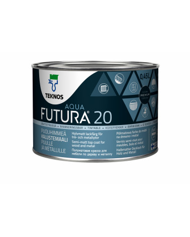 Futura Aqua 20 PM1 0,45 l valkoinen