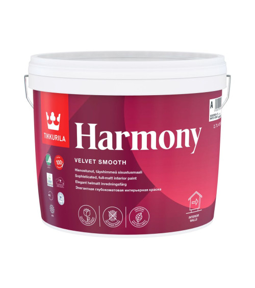  Harmony Sisustusmaali A-PM 2,7 l valkoinen