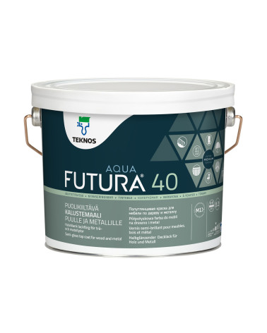 Futura Aqua 40 PM1 2,7 l valkoinen