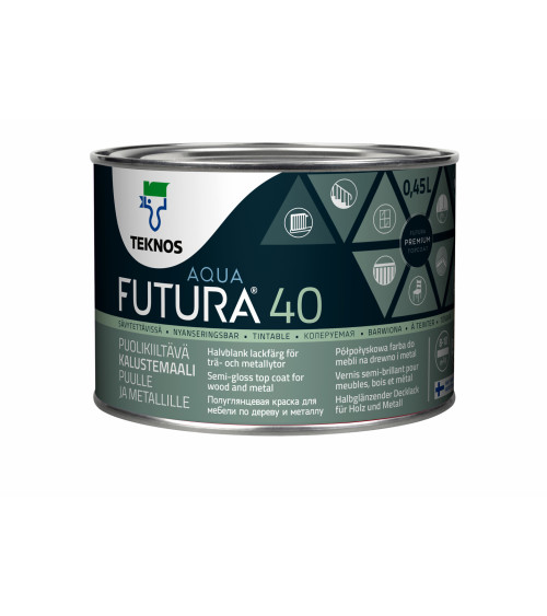 Futura Aqua 40 PM1 0,45 l valkoinen