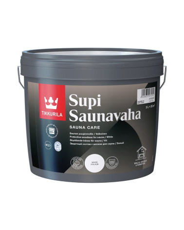  Supi Saunavaha 2,7 l valkoinen