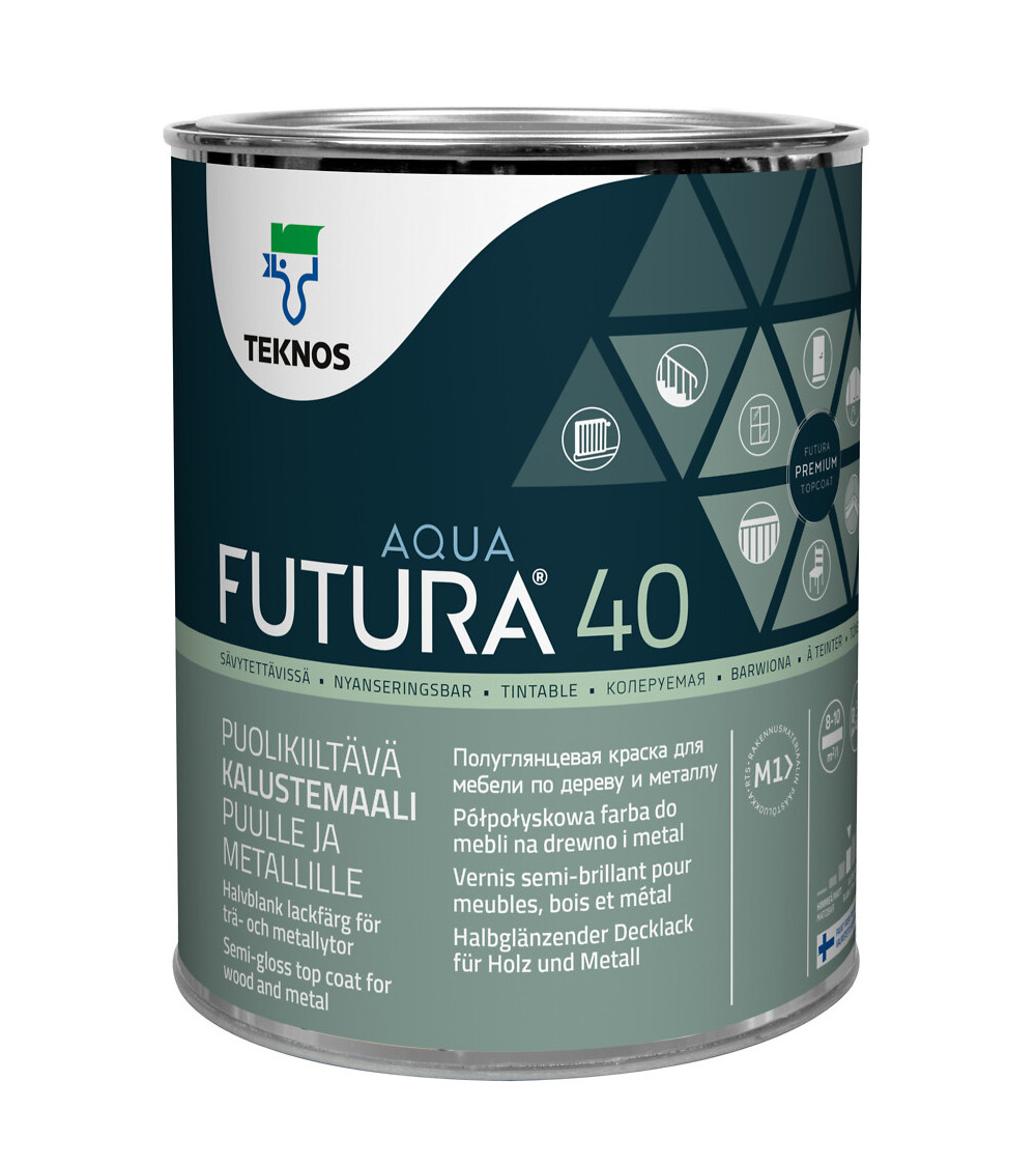 Futura Aqua 40 PM1 0,9 l valkoinen