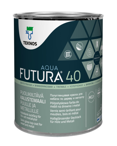 Futura Aqua 40 PM1 0,9 l valkoinen