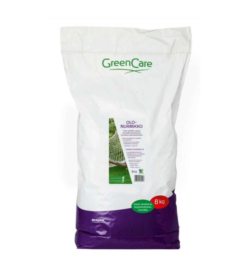 Olonurmikko 8 kg Greencare